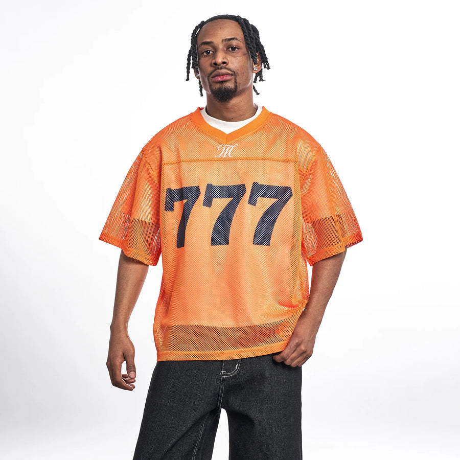 MT99 777 Mesh Football Jersey flat product view