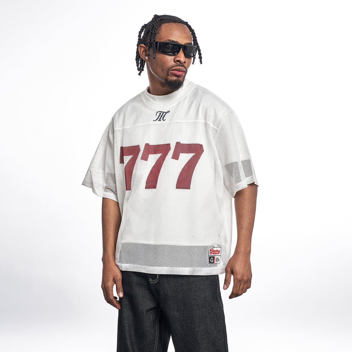 MT99 777 Mesh Football Jersey flat product view 1
