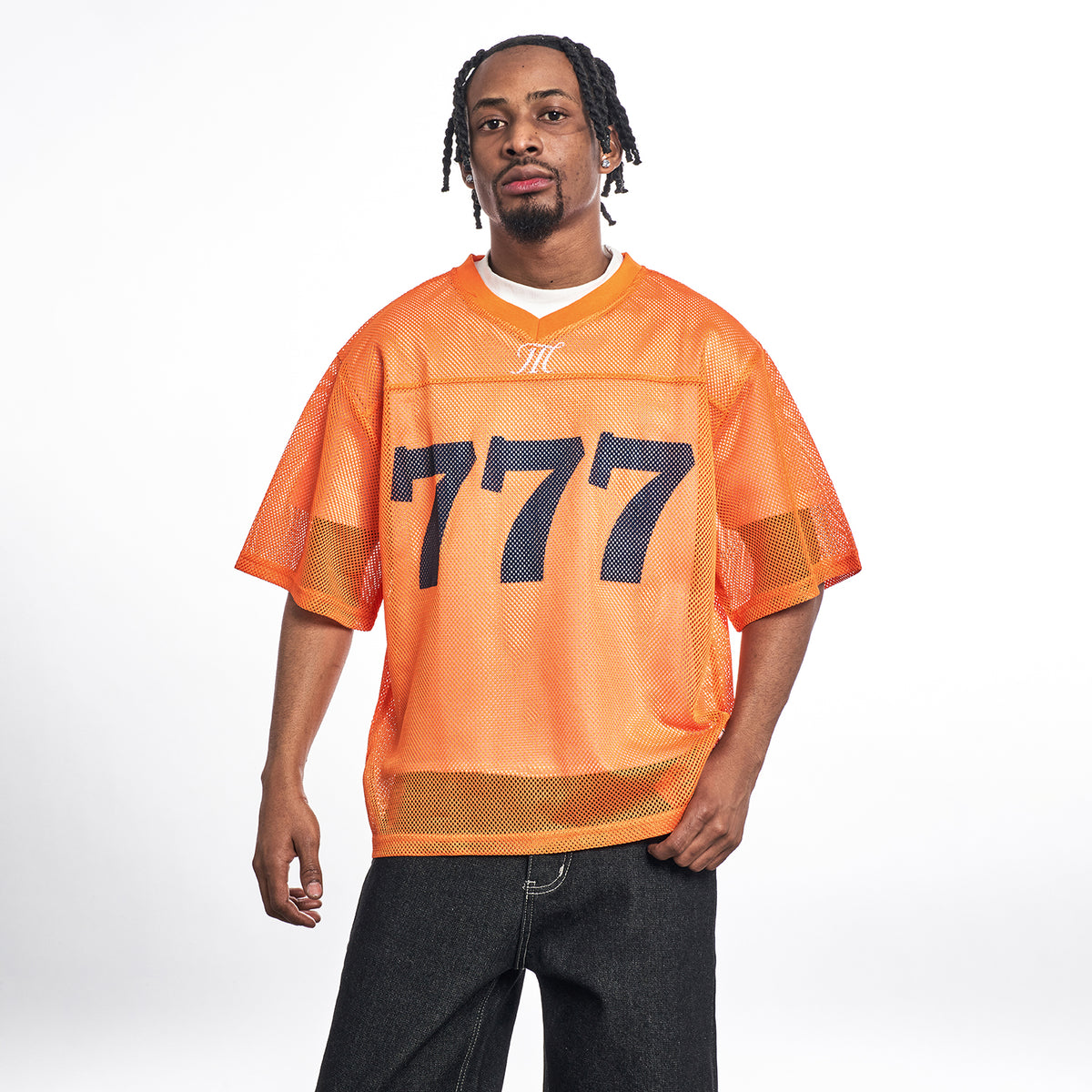 MT99 777 Mesh Football Jersey flat product view 2