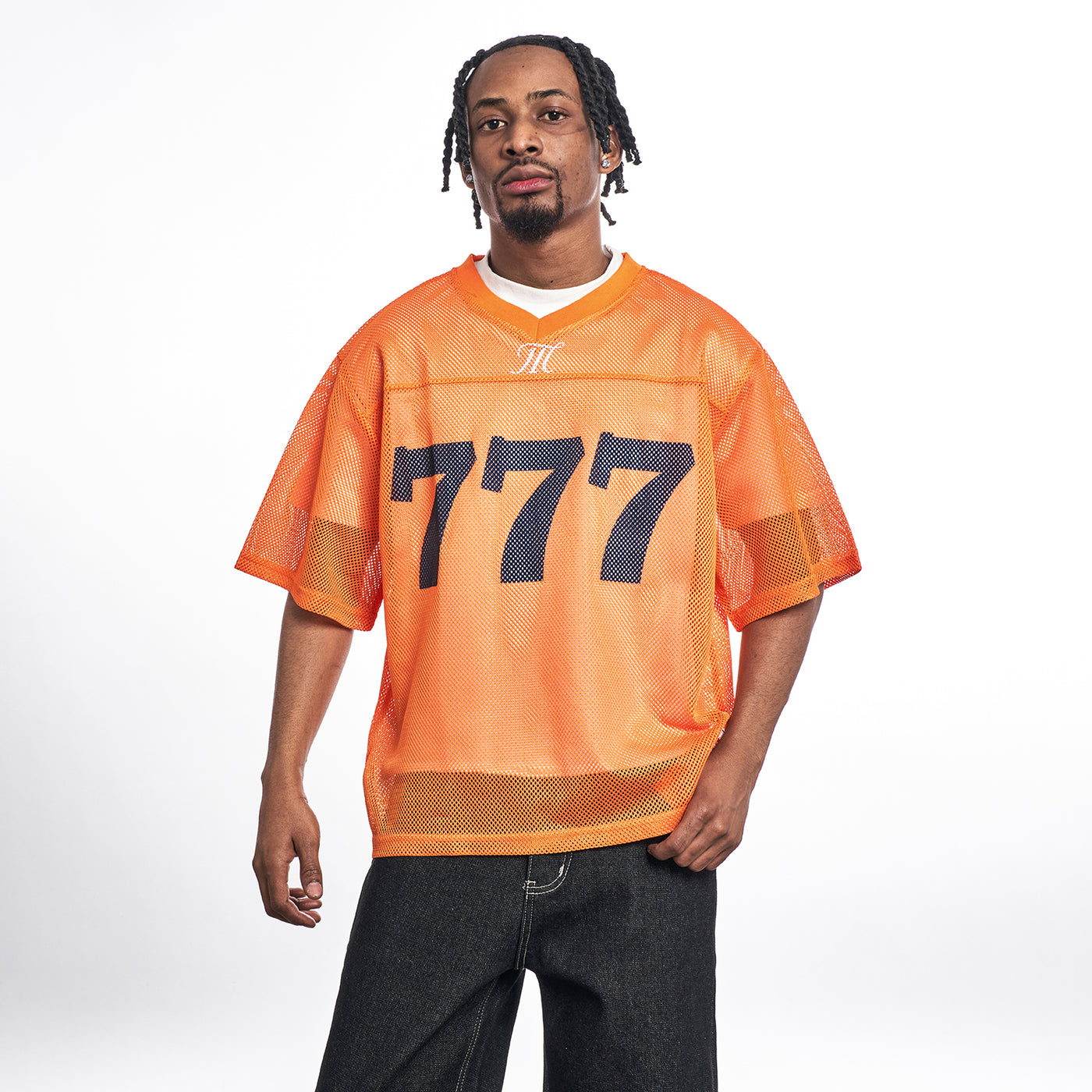 MT99 777 Mesh Football Jersey flat product view 2