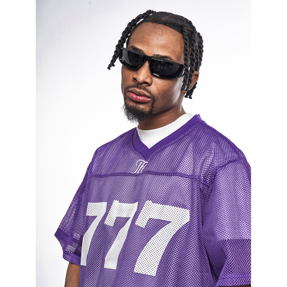 MT99 777 Mesh Football Jersey flat product view 5