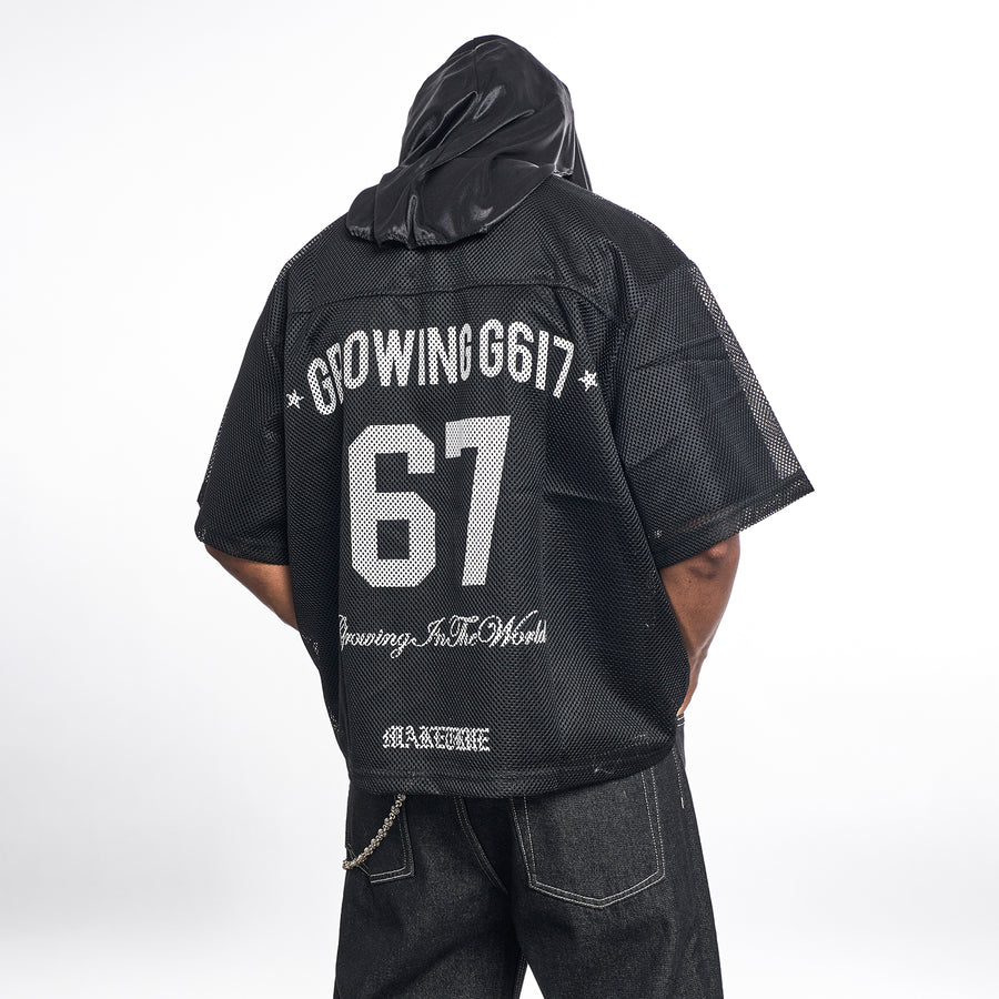 MT99 67 Mesh Football Jersey flat product view