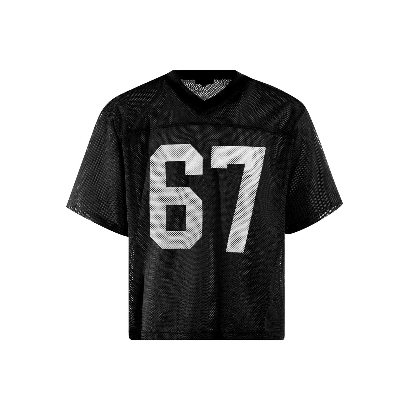 MT99 67 Mesh Football Jersey fabric and construction detail