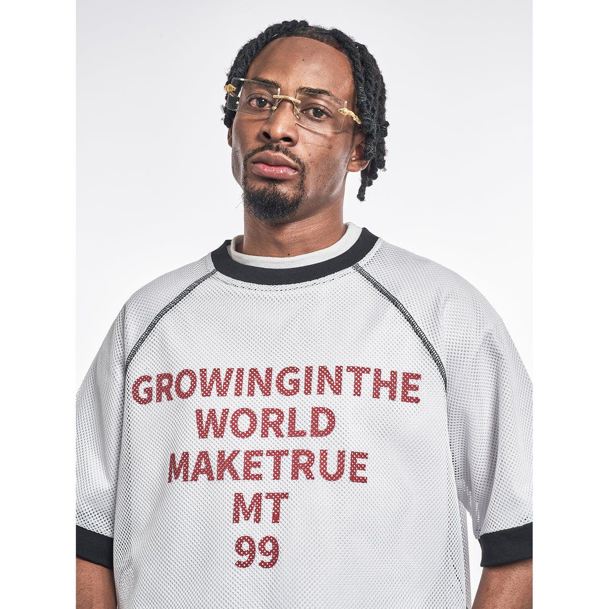 MT99 Make True Cropped Ringer Tee product image 4
