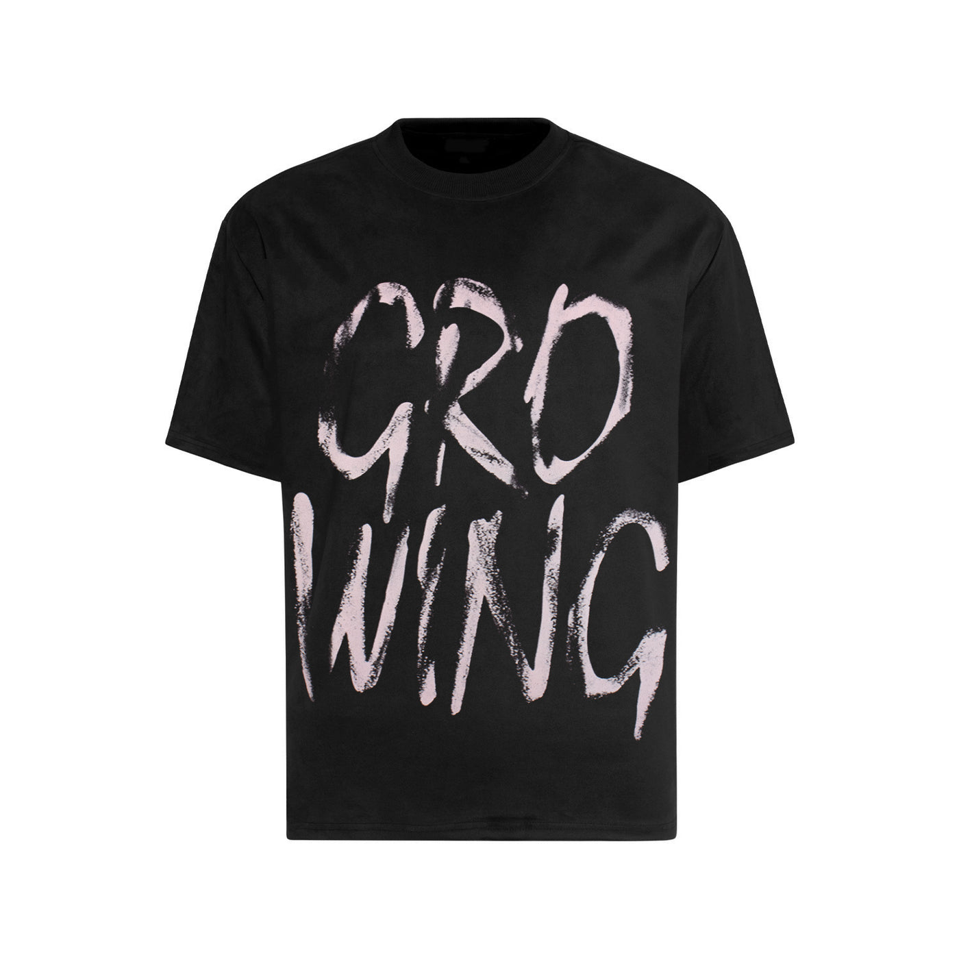 MT99 Growing Oversized Graphic Tee detail close-up