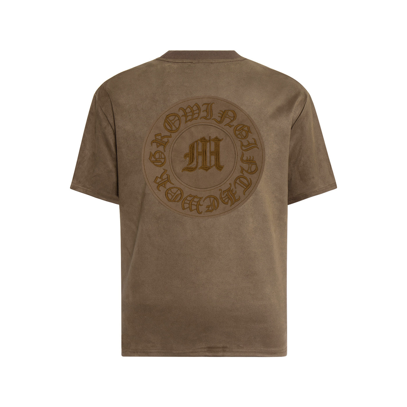 MT99 Crest Washed Graphic Tee detail close-up