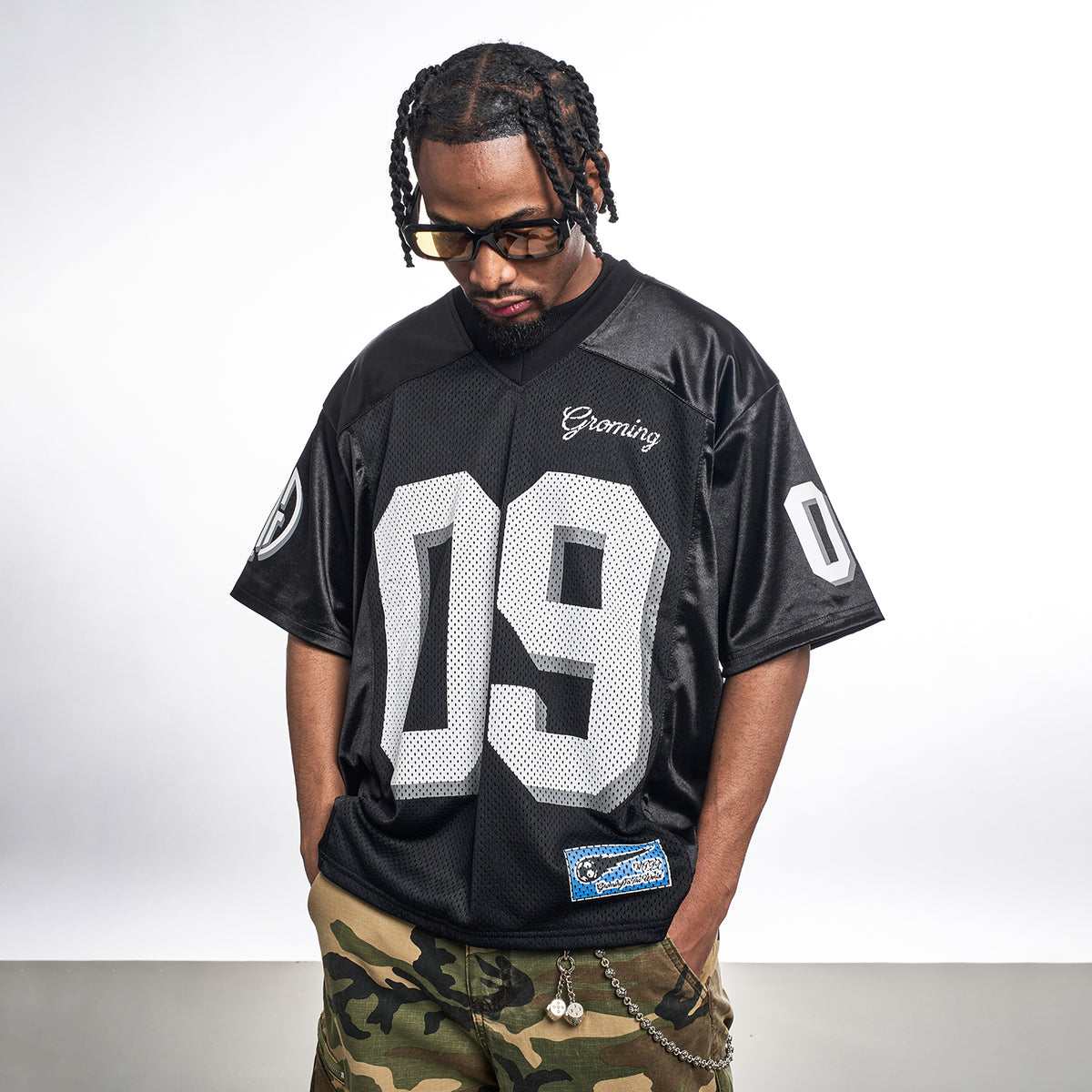 MT99 09 Black Football Jersey product image 4