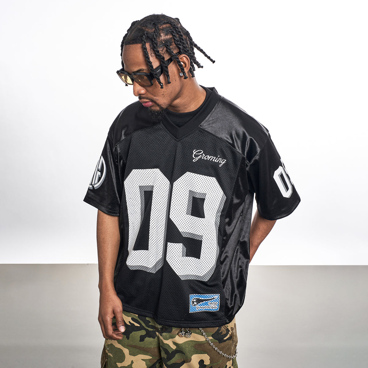 MT99 09 Black Football Jersey product image 5