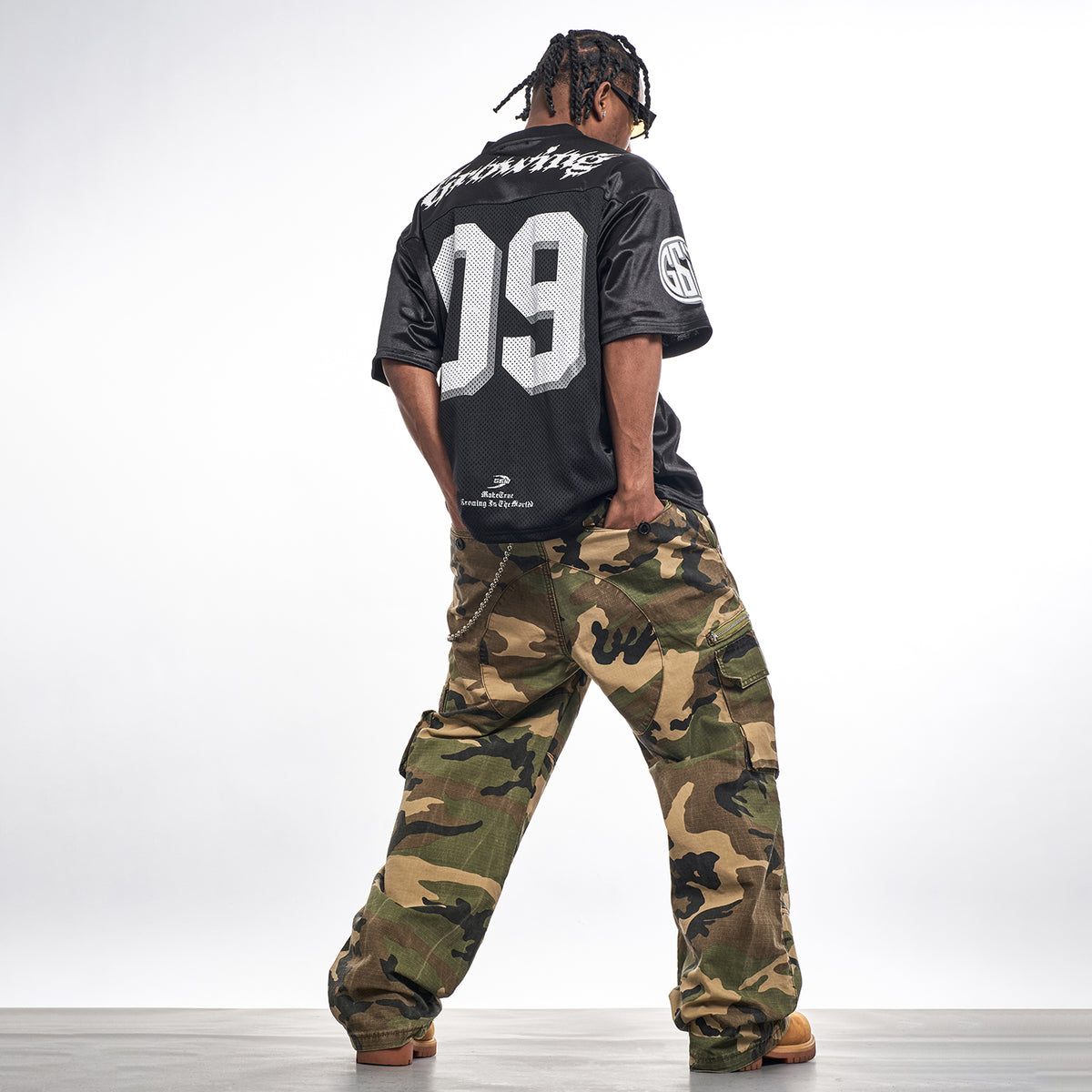 MT99 09 Black Football Jersey product image 8