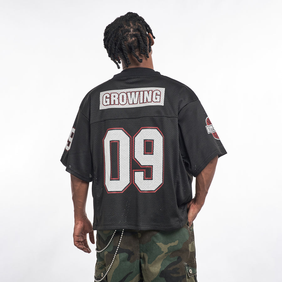 MT99 09 Patch Football Jersey flat product view