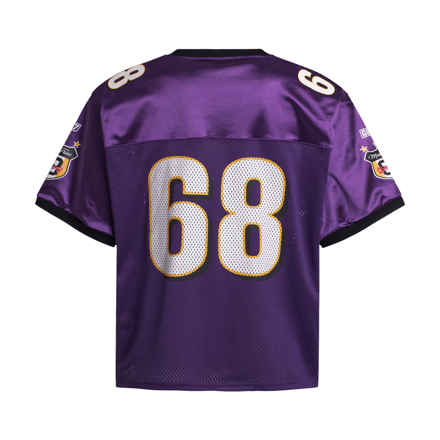 MT99 68 Football Jersey detail close-up