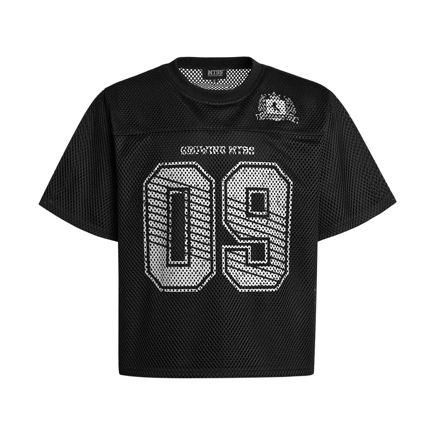 MT99 Women's Football Jersey Black front product image