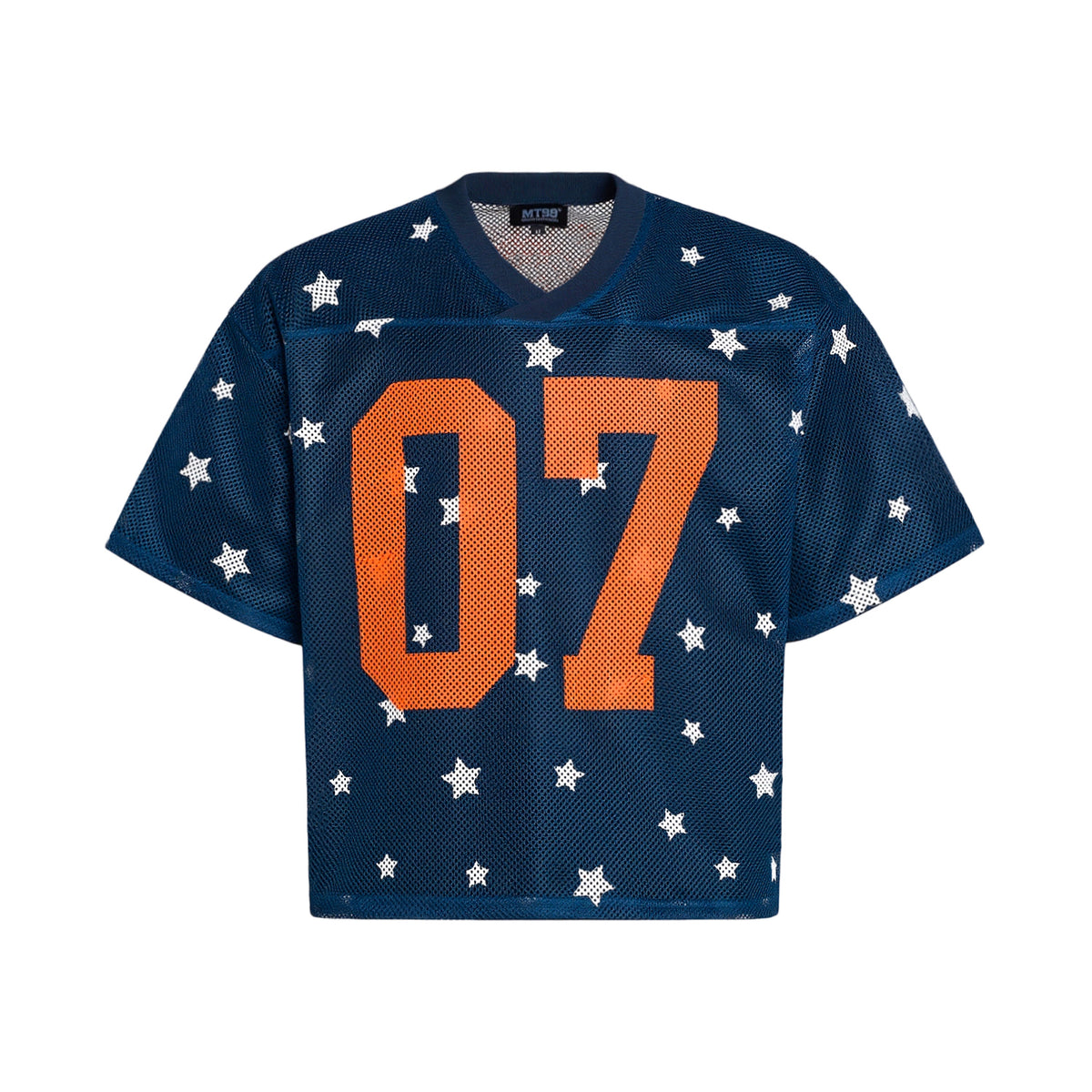 MT99 07 Star Football Jersey navy color image