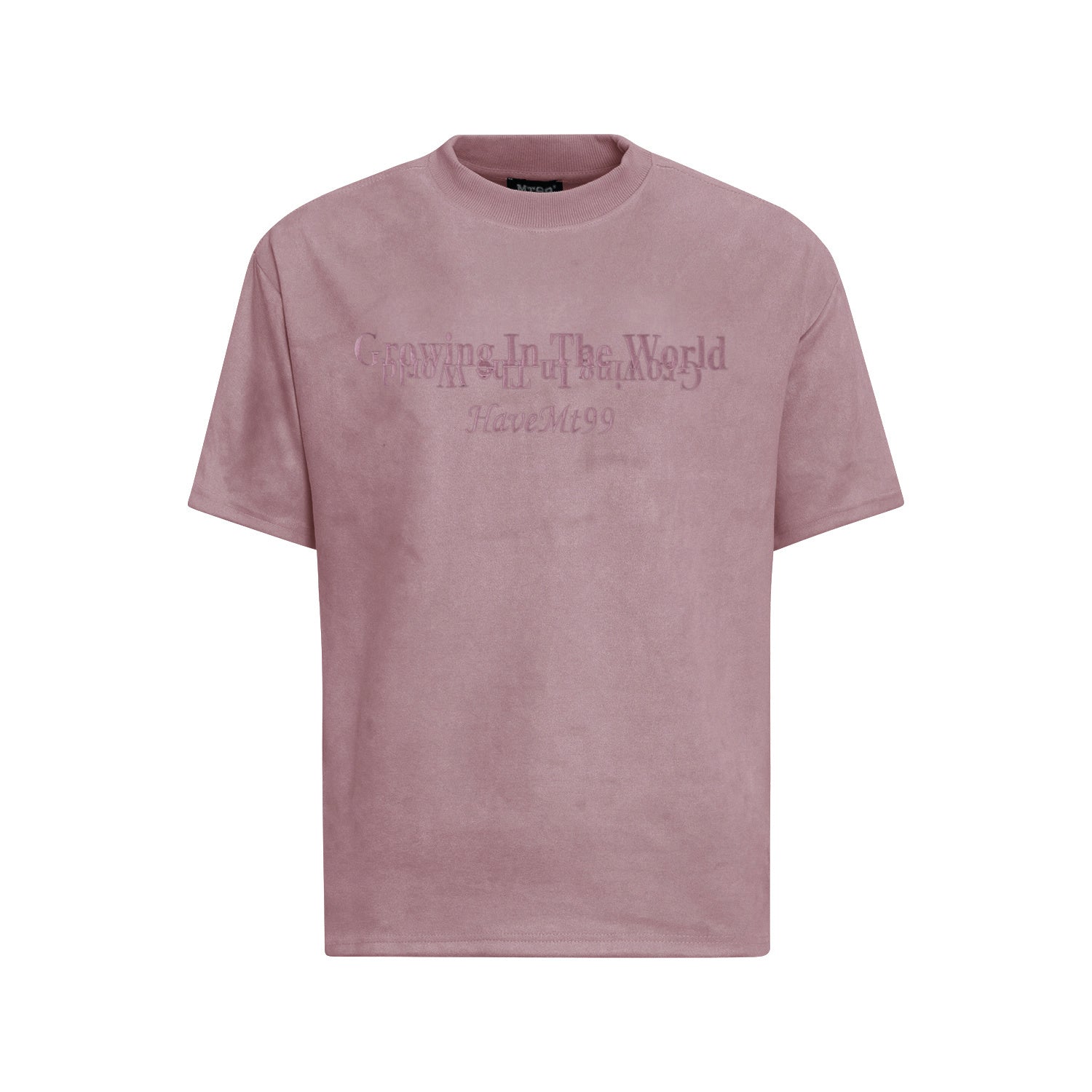 MT99 Growing Washed Graphic Tee pink front product image