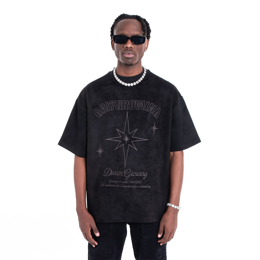 MT99 Compass Suede Graphic Tee