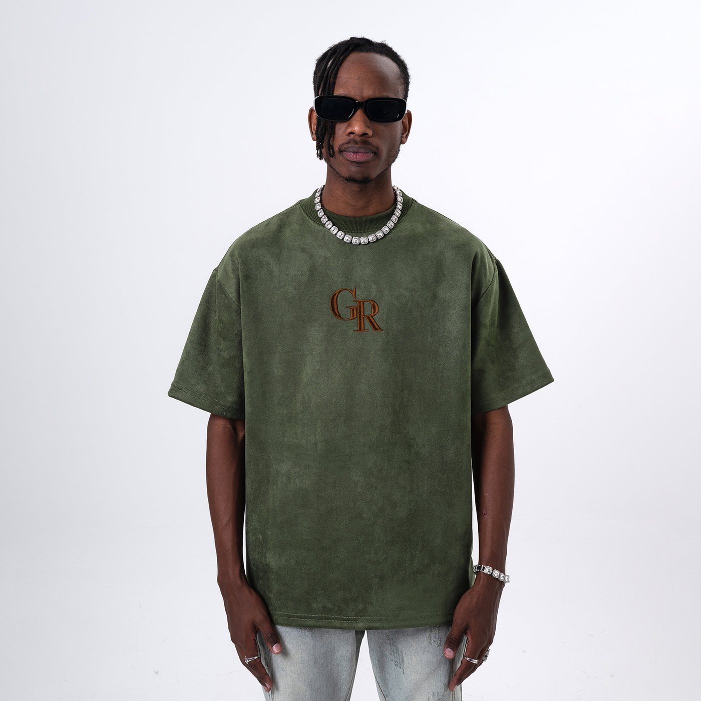 MT99 Make True Suede Graphic Tee detail view