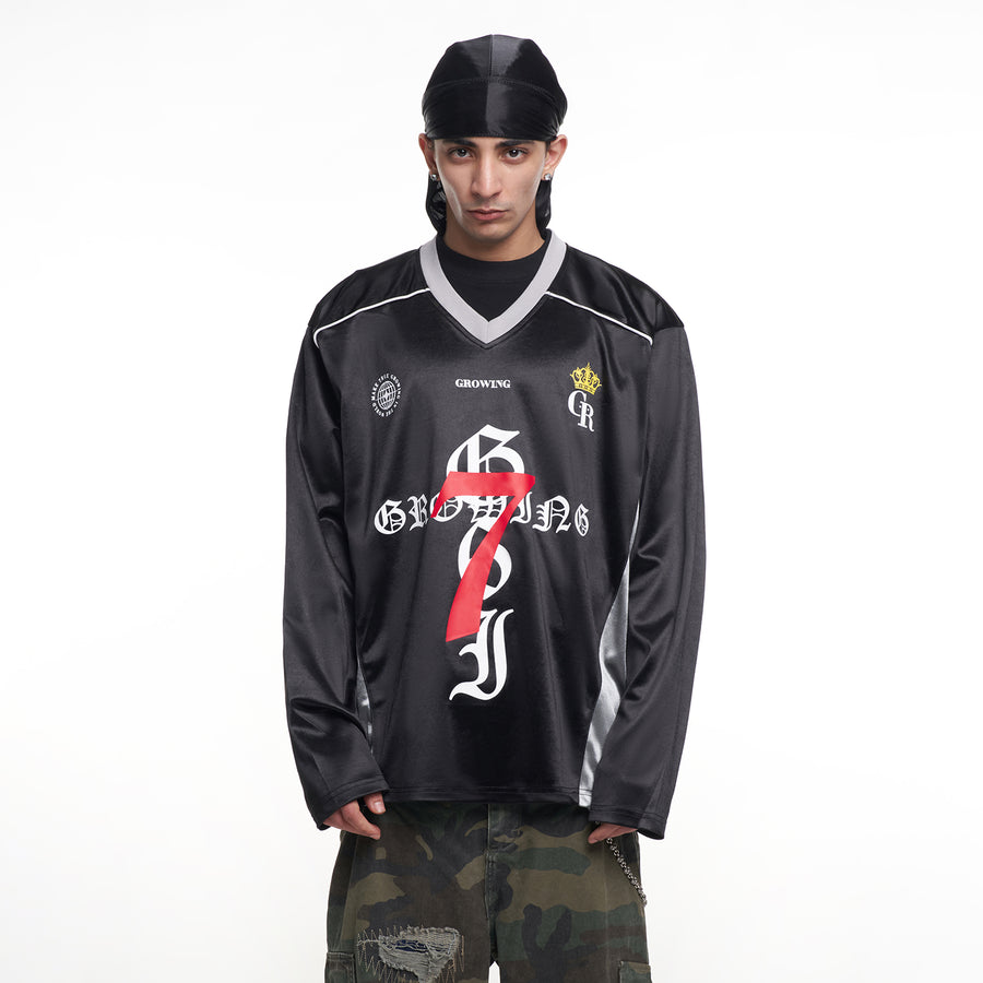 MT99 77 Crown Long Sleeve Jersey