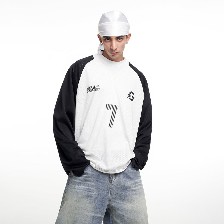 MT99 7 Raglan Long Sleeve Jersey