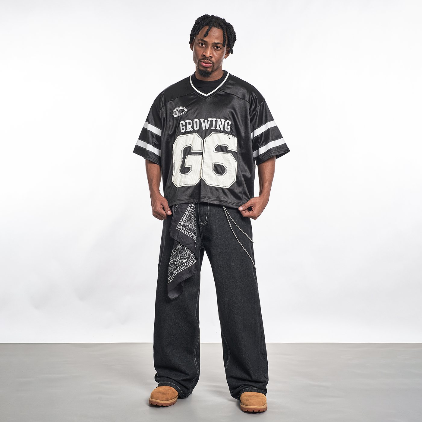 MT99 66 Satin Football Jersey detail view