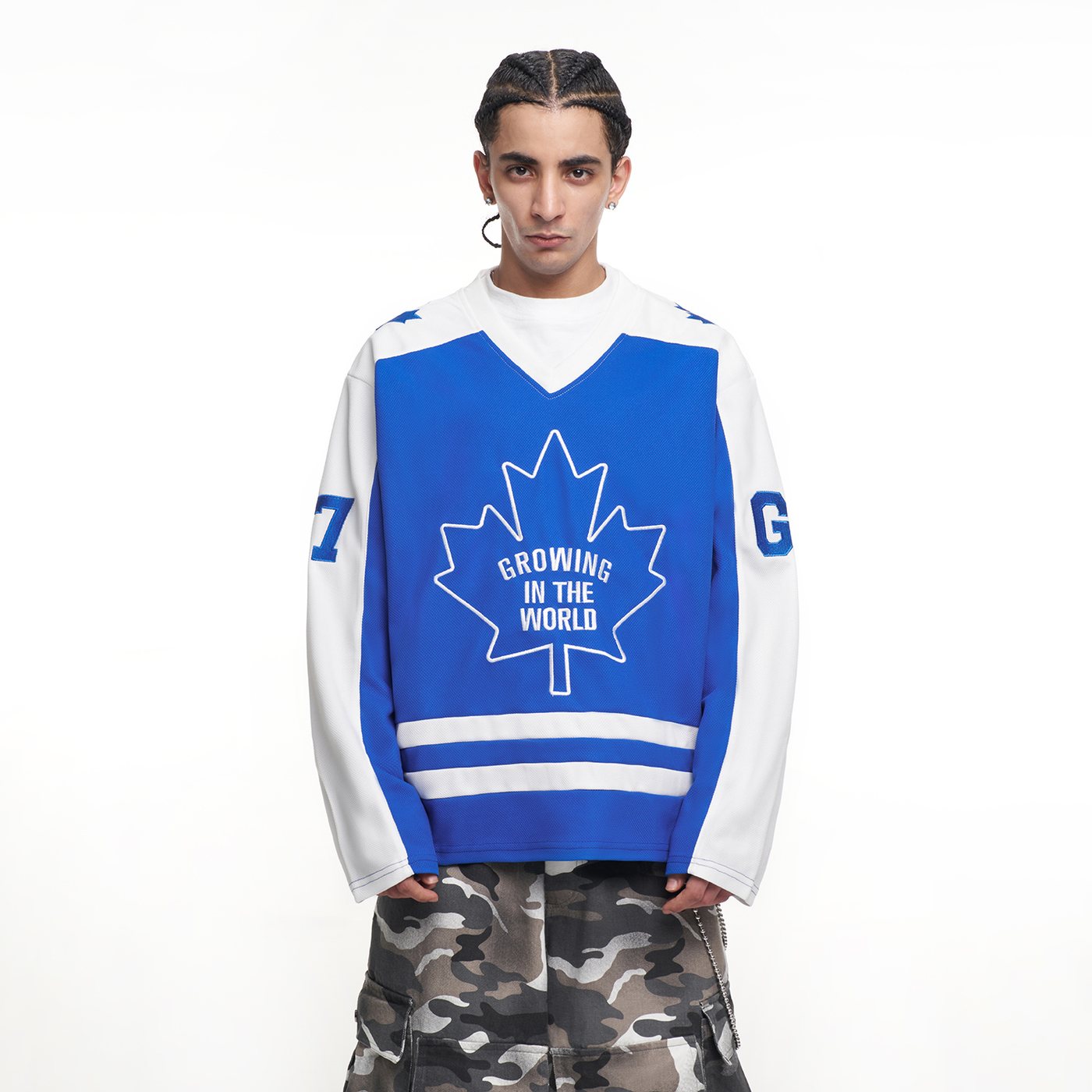 MT99 28 Maple Long Sleeve Jersey front view