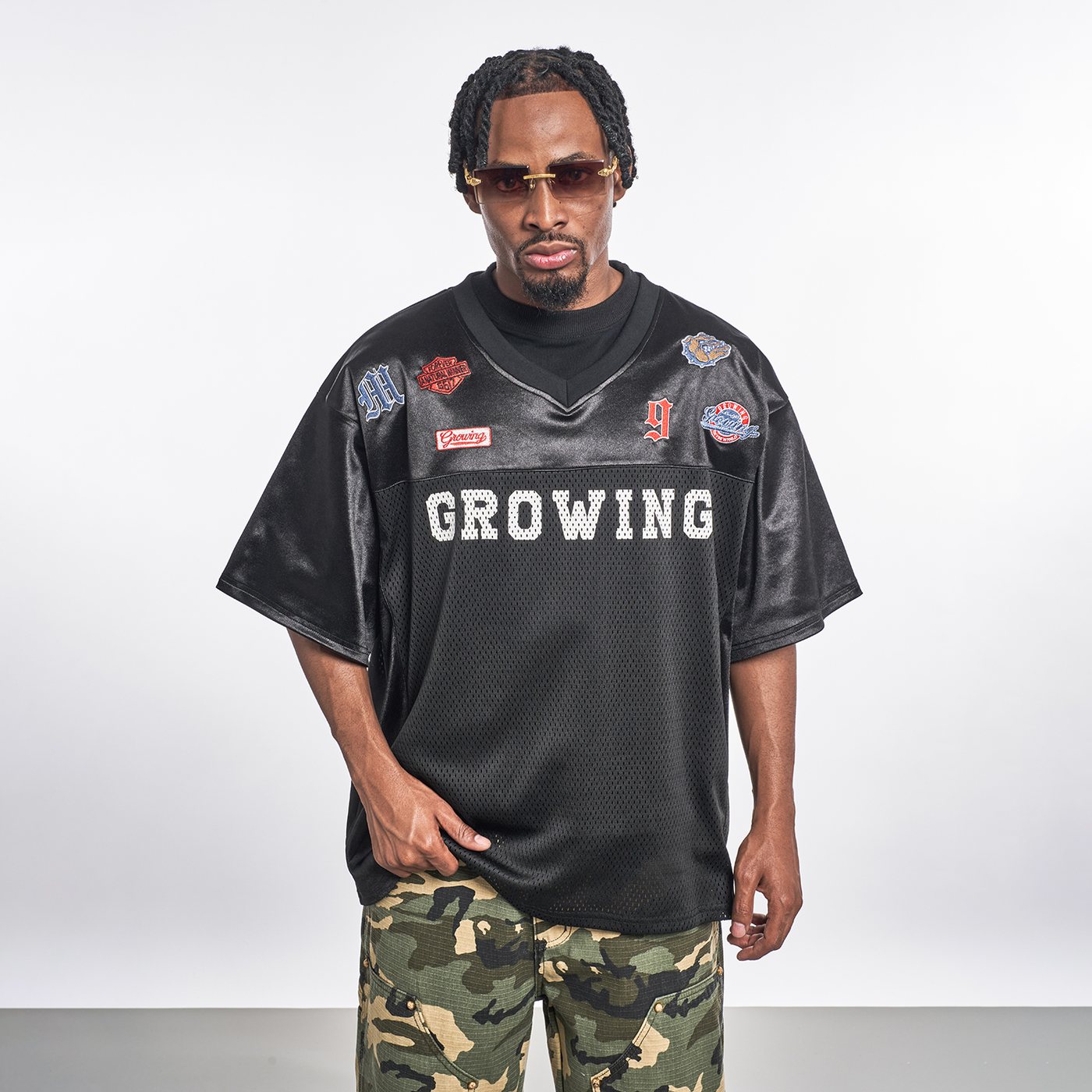 MT99 Growing Patch Mesh Jersey front view