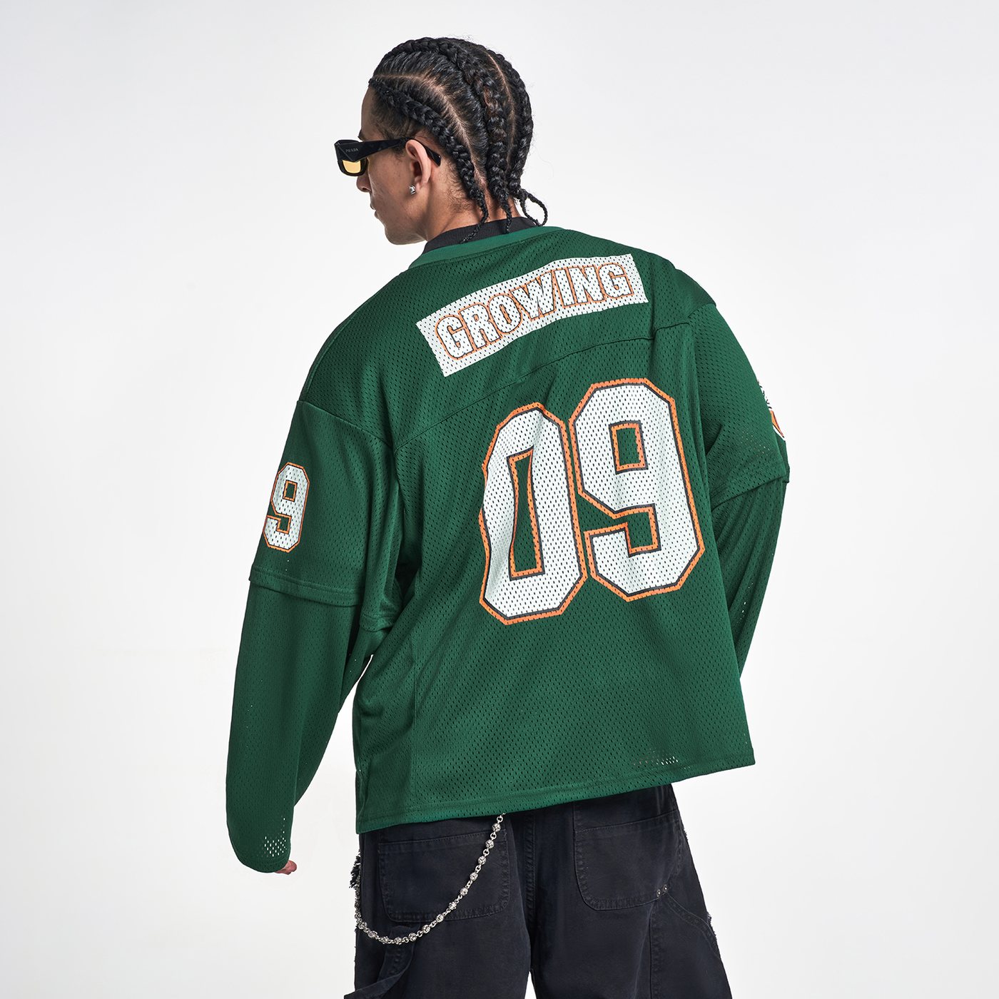 MT99 09 Long Sleeve Football Jersey alternate view