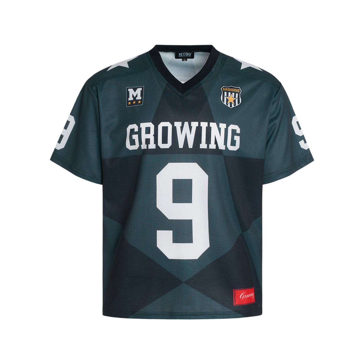MT99 9 Star Football Jersey black color image