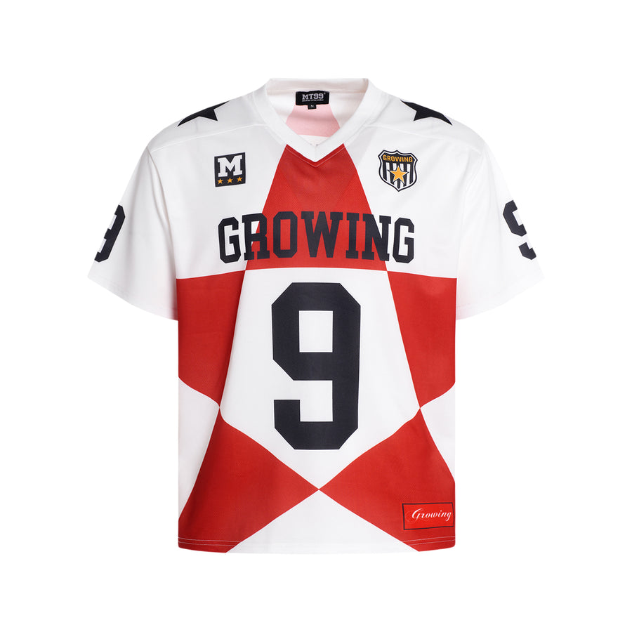 MT99 9 Star Football Jersey flat product view