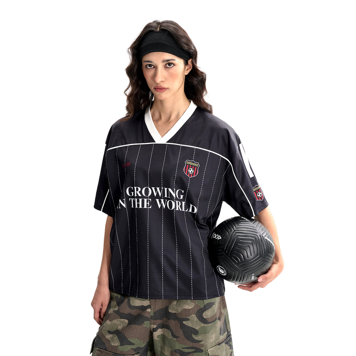 MT99 99 Pinstripe Football Jersey main product image