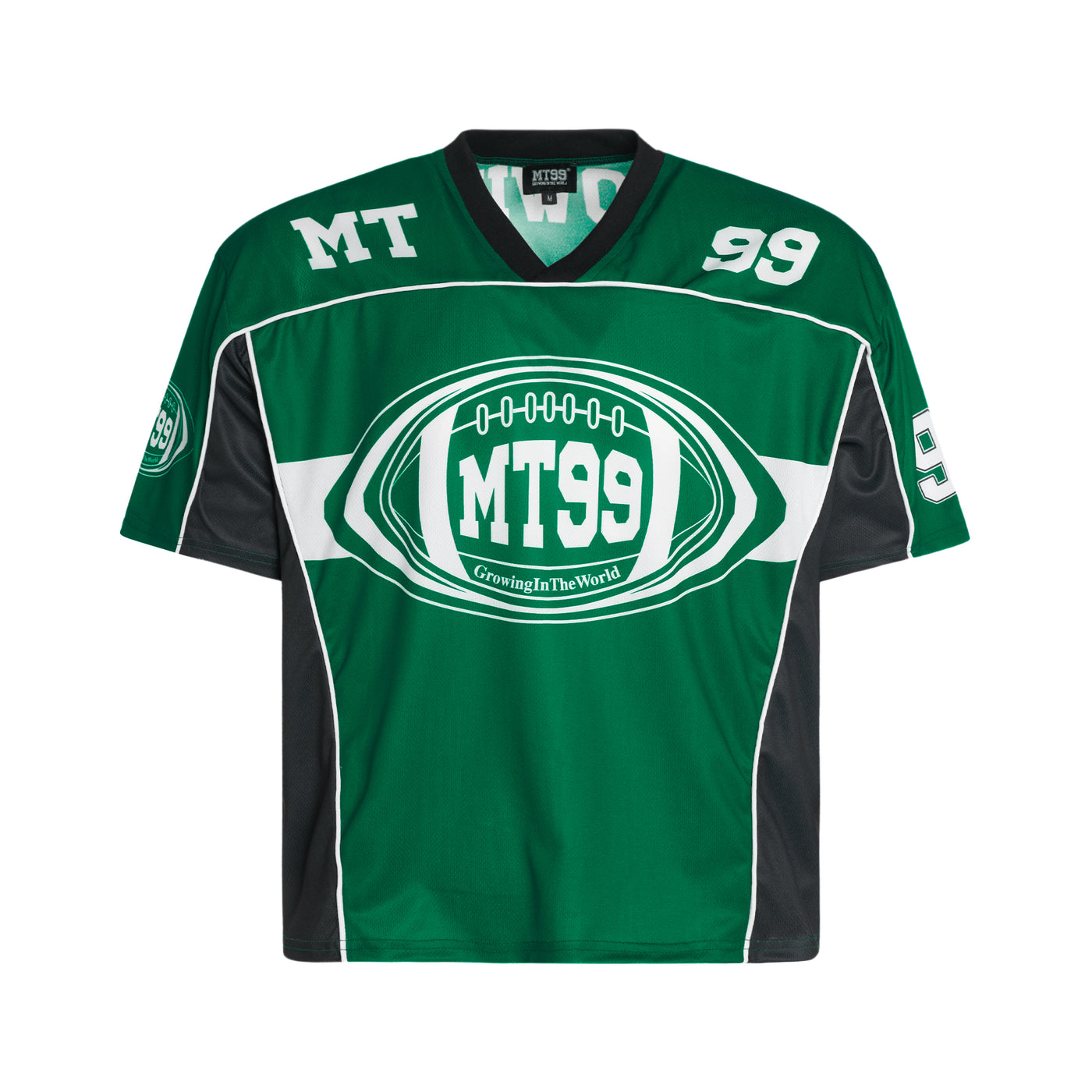 MT99 Team 99 Football Jersey green color image